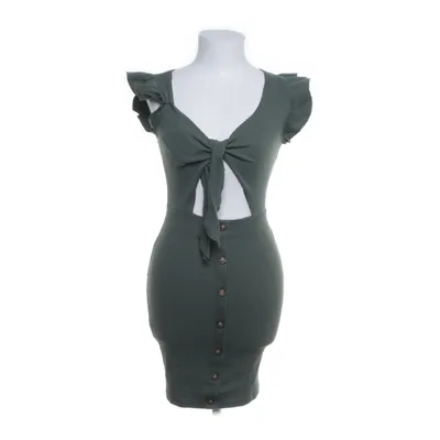 Skjortklänning (Grön) från L&S Polyester, Viskos