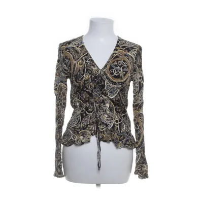 Blus (Svart, Gul) från H&M Viskos