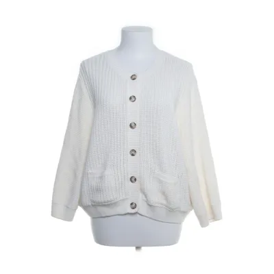 Cardigan (Hvid) fra Lindex Akryl, Bomuld