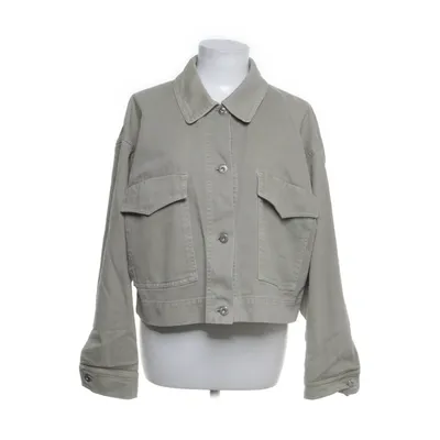 Denim jacket (Green) from Zara Basic Z1975 Denim Cotton