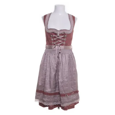 Dirndl (Brun, Flerfärgad) från Marjo Bomull, Polyester