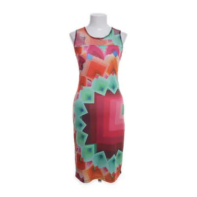 Klänning (Svart, Flerfärgad) från Desigual Elastan, Polyester