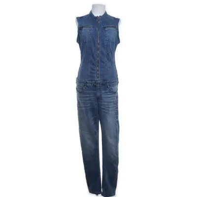 Jumpsuit (Blauw) van G-Star Raw Katoen, Elastaan, Lyocell, Polyester, Leer
