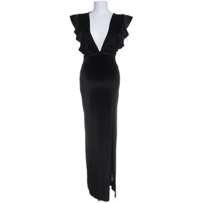 Avondjurk (Zwart) van Boohoo Elastaan, Polyester