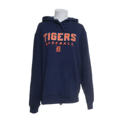 Huvtröja (Blå, Flerfärgad) från Majestic Bomull, Polyester