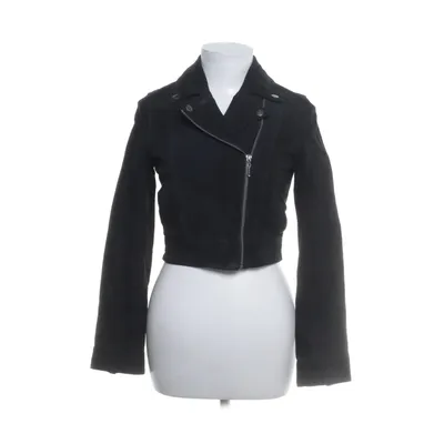 Biker jacket (Black) from Zoul Suede, Polyester