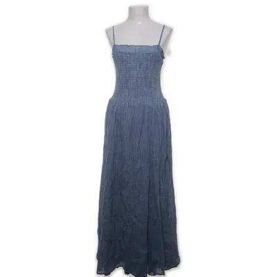 Klänning (Blå, Vit) från Daisy Street Bomull, Polyester