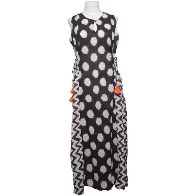 Robe longue (Noir, Blanc) de Bagatelle France Coton
