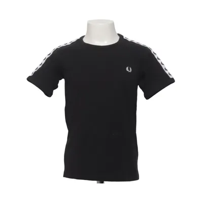 T-shirt (Noir) de Fred Perry Coton, Élasthane