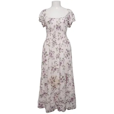 Långklänning (Vit, Flerfärgad) från Hollister Polyester, Viskos