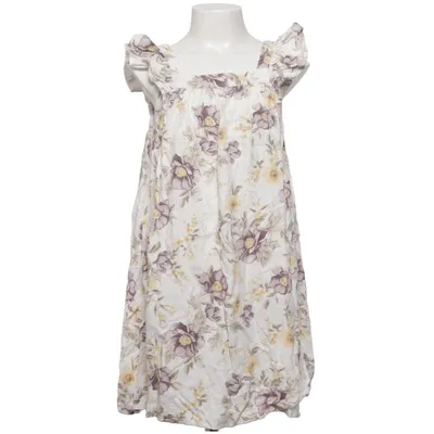 Dress (White, Purple, Yellow) from Newbie by KappAhl Viscose