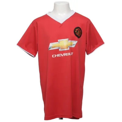 Fodboldtrøje (Rød, Hvid) fra Manchester United Polyester