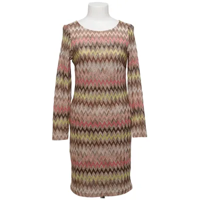 Jurk (Wavy Gold Dress) van Pernilla Wahlgren Metallvezel, Polyester