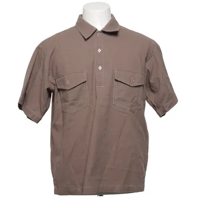 Korte mouwen shirt (Beige) van SCRT Linnen