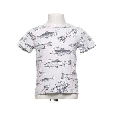 T-shirt (Hvid, Flerfarvet) fra H&M Kids Bomuld