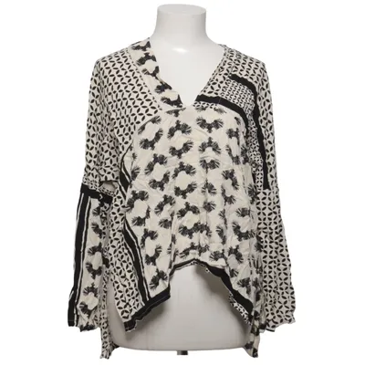 Bluse (Weiß, Schwarz) von FAV Viskose