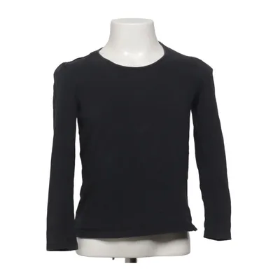 Lange mouwen shirt (Zwart) van Basic U Katoen, Elastaan