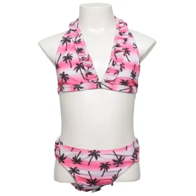 Bikini (Pink, Weiß, Schwarz) von Y.F.K Elasthan, Polyester
