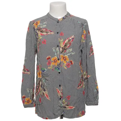 Bluse (Sort, Hvid, Flerfarvet) fra Pauline B Viscose