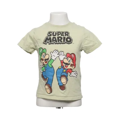 T-shirt (Vert, Multicolore) de Super Mario Coton