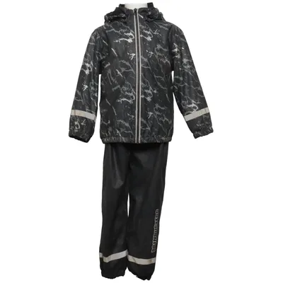 Regntøj (Grå, Sort) fra Rainbusters Polyester, Polyurethan