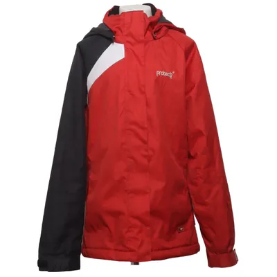 Ski jacket (Red, Gray, White) from Protech Clothes Polyester