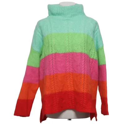 Turtleneck (Green, Pink, Orange, Red, Multicolored) from Grace Alpaca wool, Merino wool