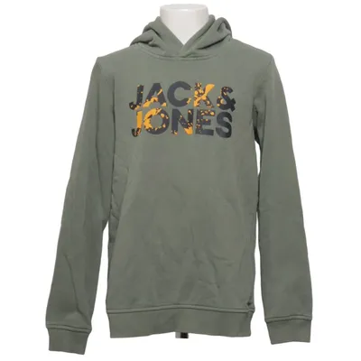 Hoodie (Green) from Jack & Jones Cotton, Polyester