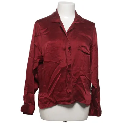 Blouse (Rouge) de Lord & Taylor Soie