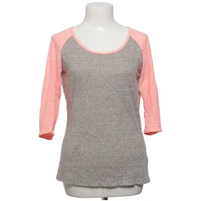 Baseball T-shirt (Gray, Pink) from Crocker Apparel Cotton, Polyester