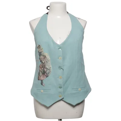 Neckholder Top (Blau, Mehrfarbig) von Avoca Anthology