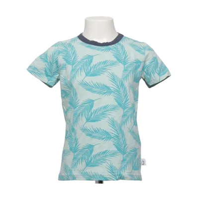 T-shirt (Bleu, Blanc) de Lamino Coton, Élasthane