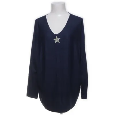 Sweater (Blå) fra Farfalla Viscose, Uld