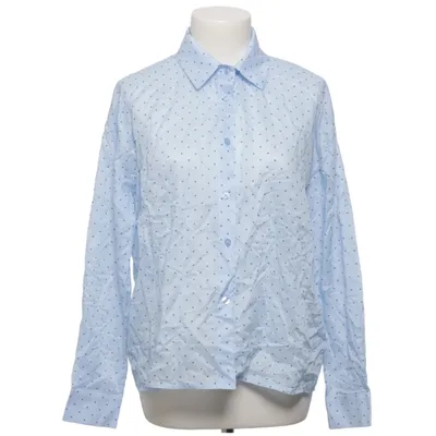 Shirt (Blauw) van Bel&Bo Katoen, Lyocell