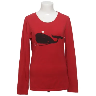 T-shirt à manches longues (Rouge) de Love Moschino Coton, Élasthane