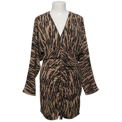 Klänning (Brun, Flerfärgad) från H&M Polyester