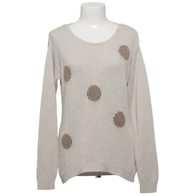 Sweater (Beige, Guld) fra Carla F