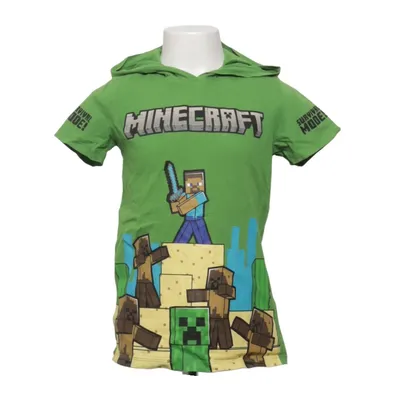 T-shirt (Vert, Multicolore) de Minecraft Coton