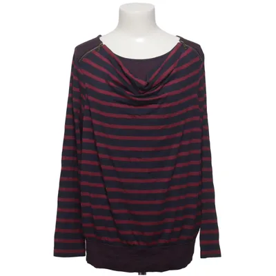 Lange mouwen shirt (Blauw, Lila) van Created by Chic Elastaan, Viscose