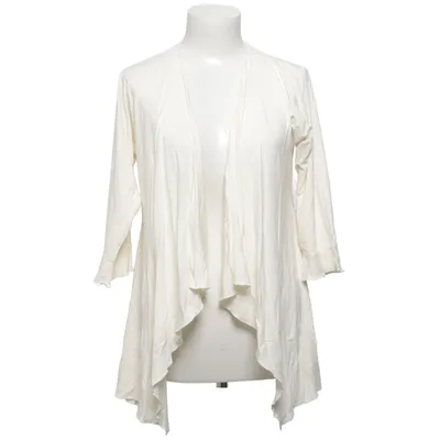 Cardigan (White) from The Masai Clothing Company Elastane, Viscose