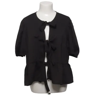 Peplumbluse (Sort) fra ADPT Polyester