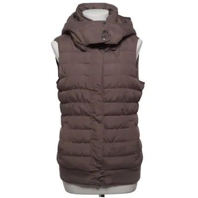 Daunenweste (Braun) von Fresh Made Daune, Feder, Polyester