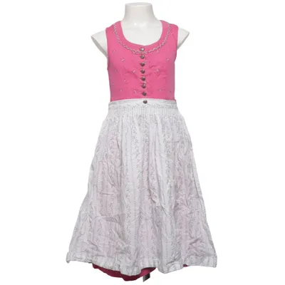 Dirndl (Rose, Blanc, Vert) de Turi Landhaus Coton