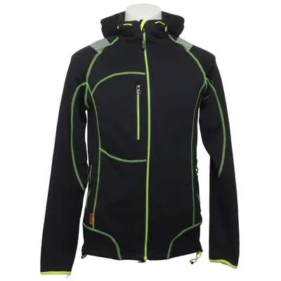 Softshell jacket (Zwart, Groen) van Jobman Polyester