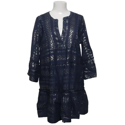 Jurk (Blauw, Meerkleurig) van Dotti Katoen