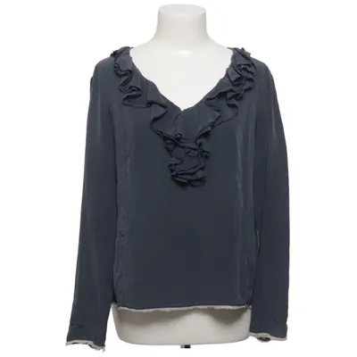 Blouse (Blue) from Robert Friedman Silk