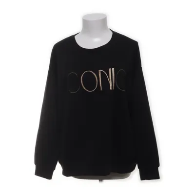 Collegetröja (Svart, Flerfärgad) från Mooij Elastan, Modal, Polyester, Viskos