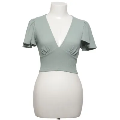 Crop top (VALERIE S/S FLAIRED SLEEVE TOP JRS) fra Pigalle Elastan, Polyester