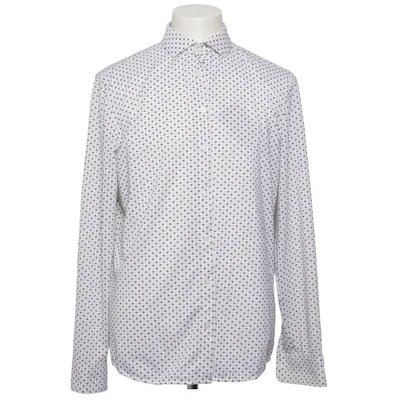 Shirt (Wit, Blauw) van Shaping New Tomorrow Elastaan, Polyester
