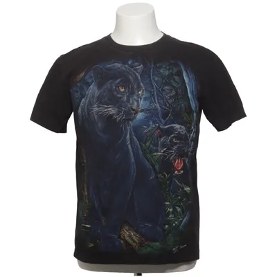 T-shirt (Black) from The Mountain Cotton